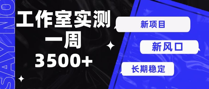 最新项目新蓝海，运单号实际操作7天盈利3500-云网创资源站